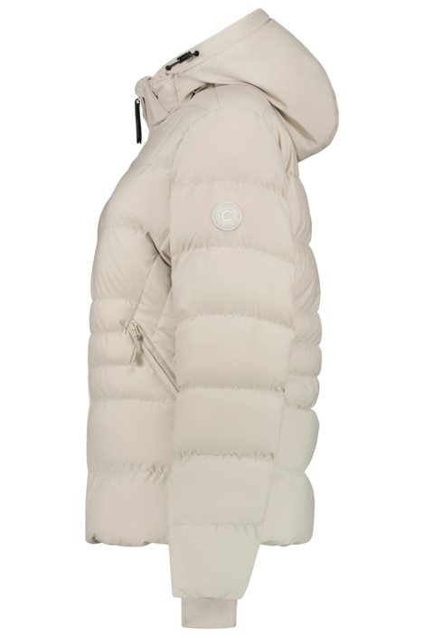 Cars beige dames jas | Zijaanzicht