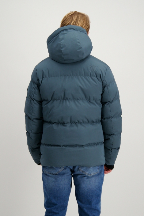 Cars blauwe heren jas | Model achteraanzicht