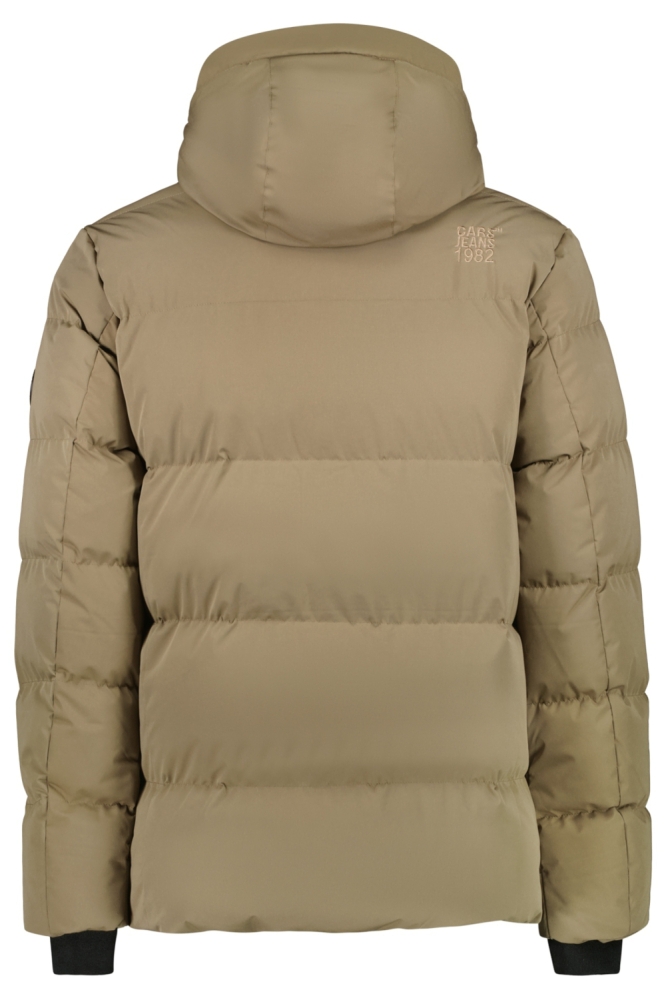 Cars groene heren jas | Achteraanzicht