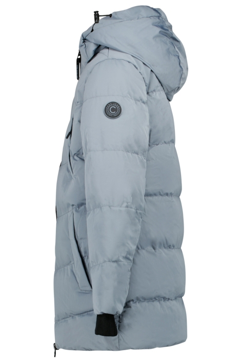 Cars grijze dames jas | Zijaanzicht