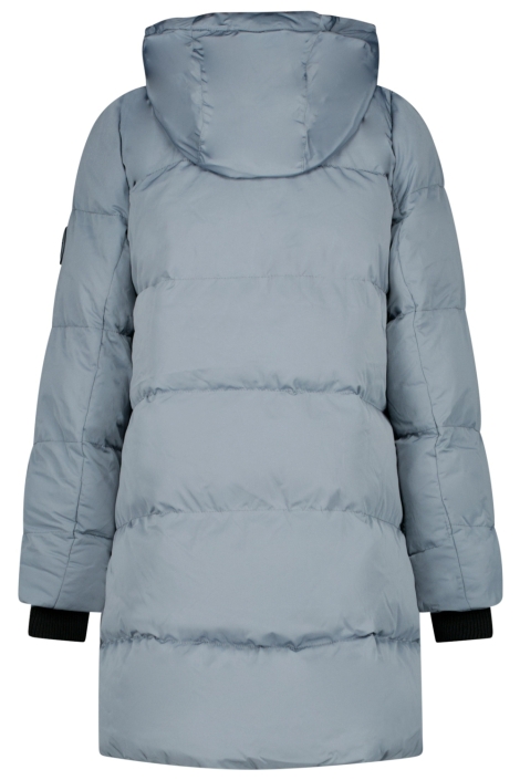 Cars grijze dames jas | Achteraanzicht