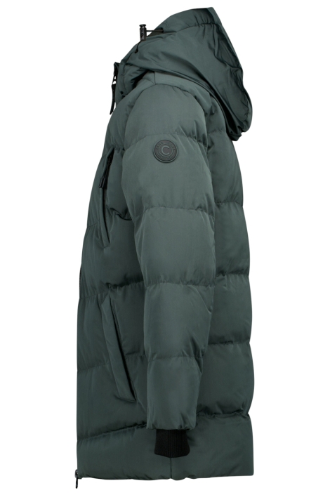 Cars groene dames jas | Zijaanzicht