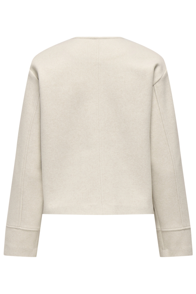 Jacqueline de Yong beige dames blazer | Achteraanzicht