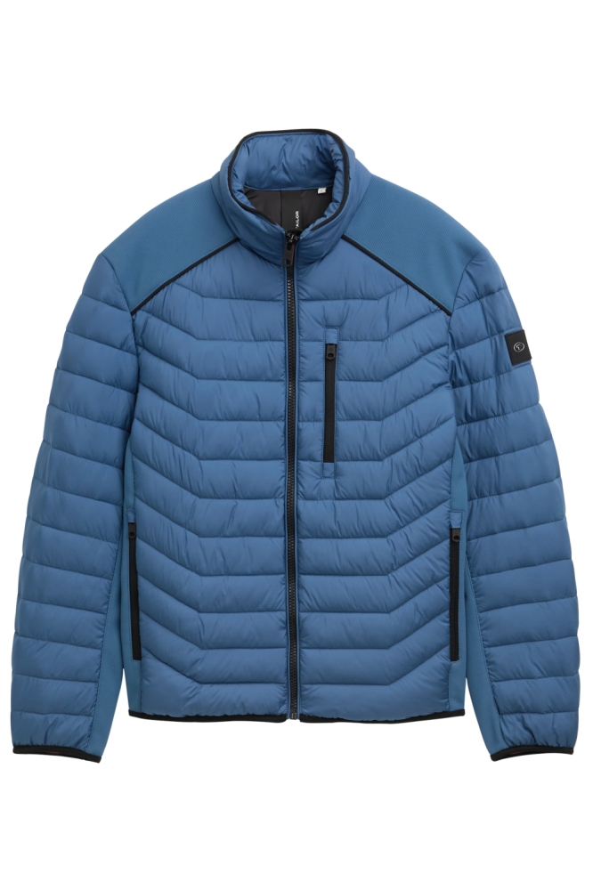 Tom Tailor blauwe heren jas | Vooraanzicht