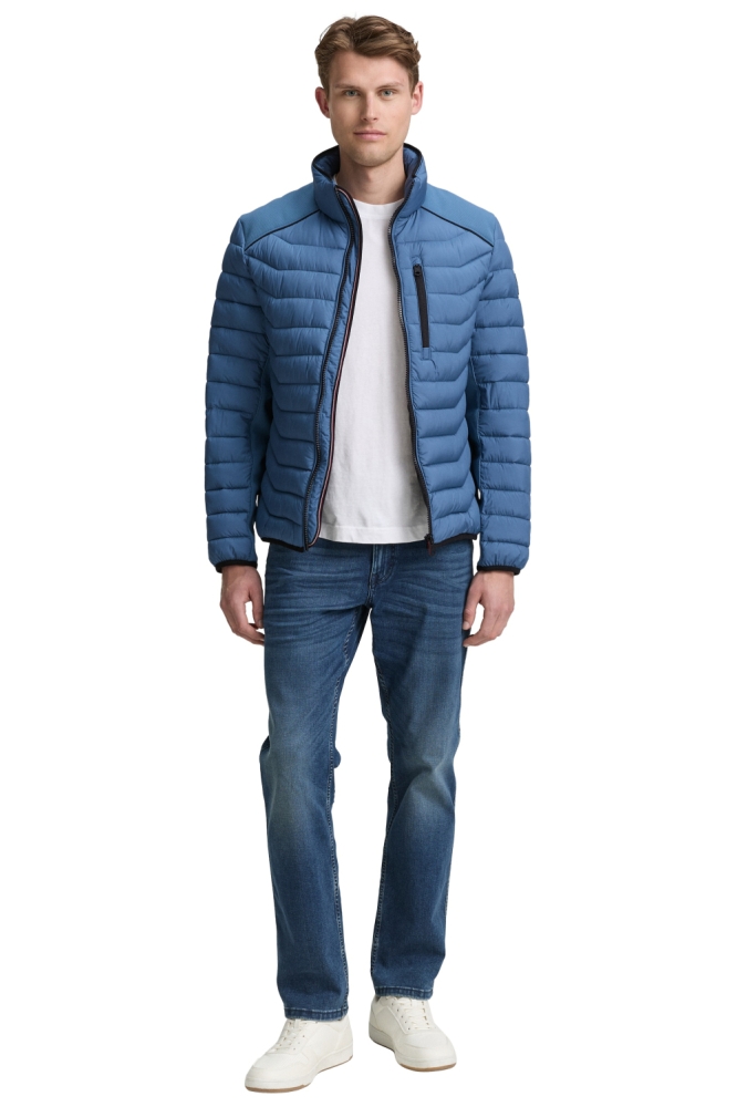 Tom Tailor blauwe heren jas | Model