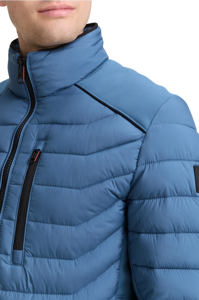 Tom Tailor blauwe heren jas | Unique Selling Point