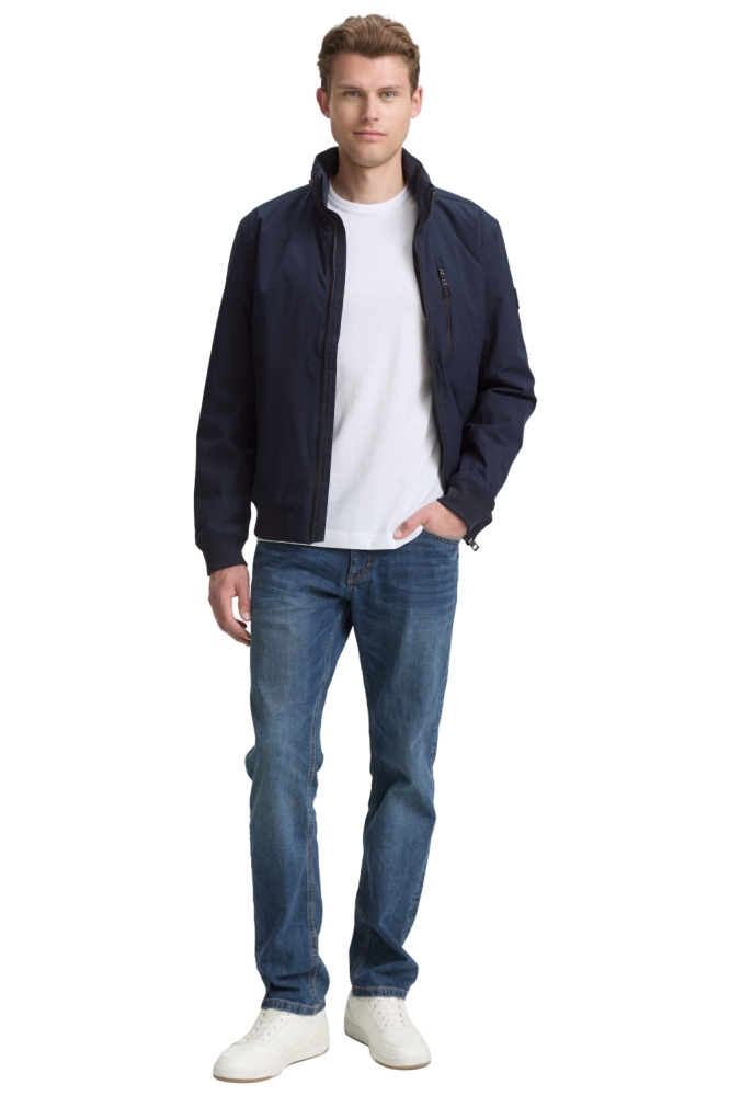 Tom Tailor blauwe heren jas | Model