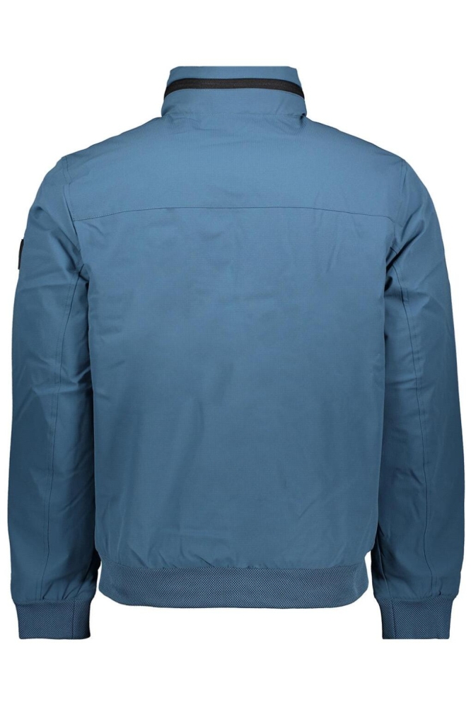 Tom Tailor blauwe heren jas | Achteraanzicht