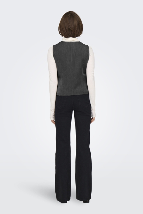 Only grijze dames gilet | Model