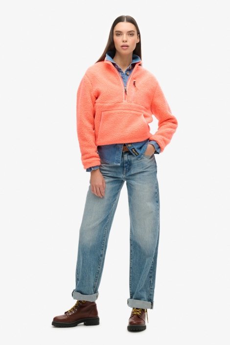 Superdry oranje dames trui | Model