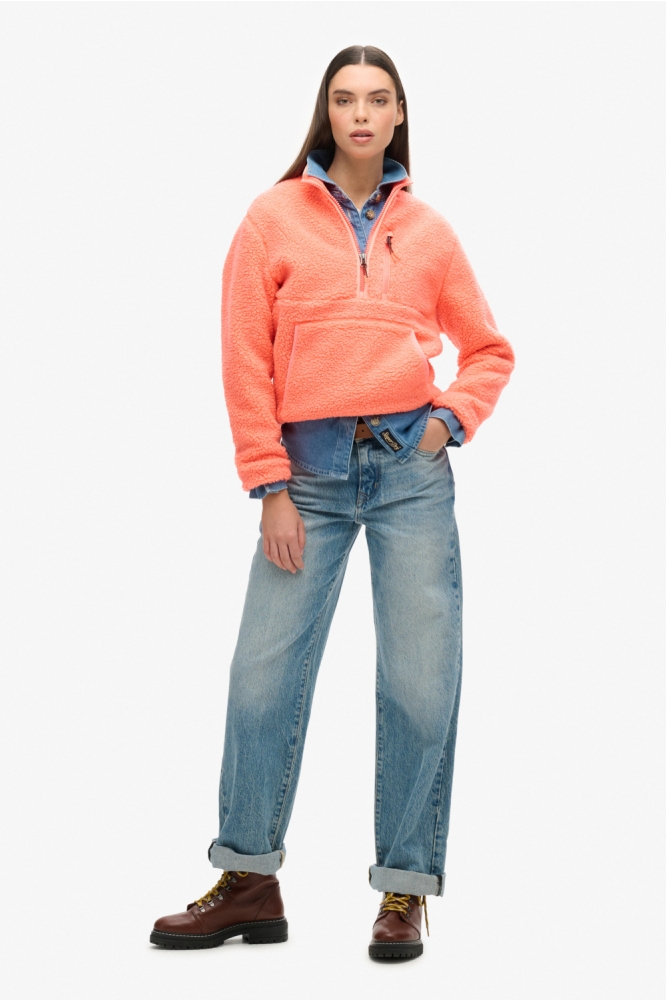 Superdry oranje dames trui | Model