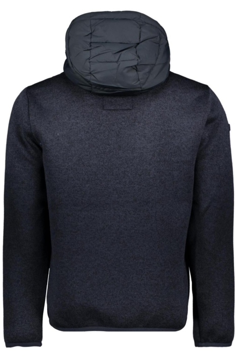 Superdry blauwe heren jas | Achteraanzicht