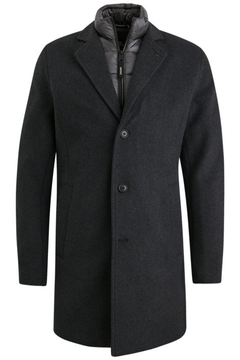 Vanguard grijze heren jas | Vooraanzicht