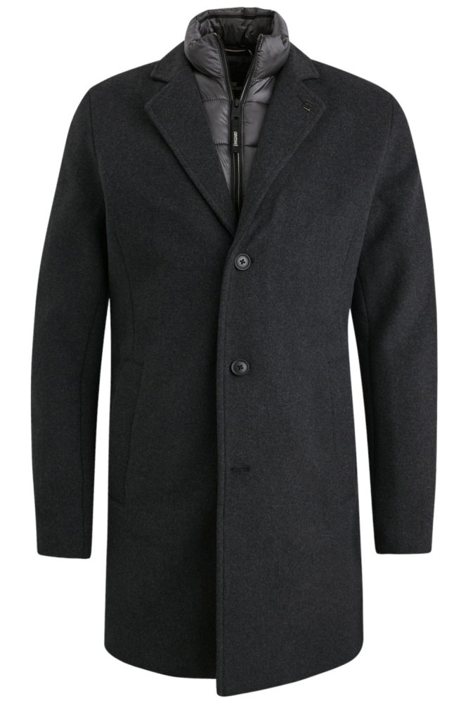 Vanguard grijze heren jas | Vooraanzicht