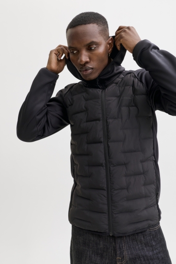 Jack & Jones jjeperfect hybrid jacket noos Zwart