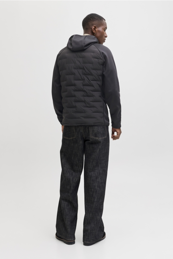 Jack & Jones zwarte heren jas | Model