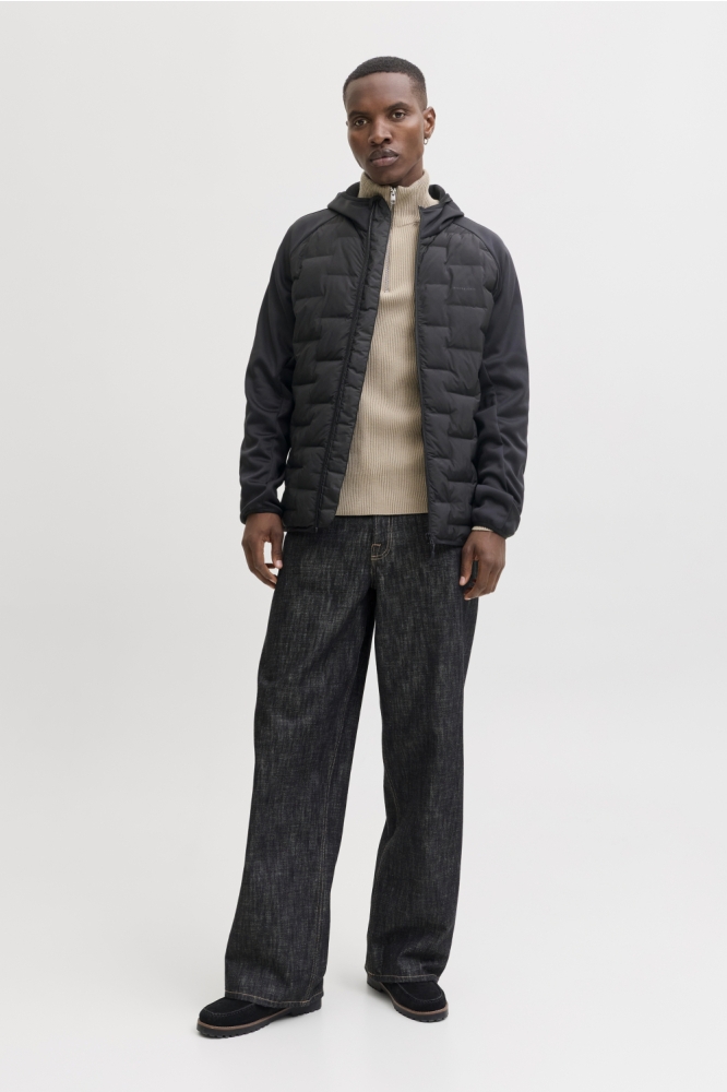 Jack & Jones zwarte heren jas | Model