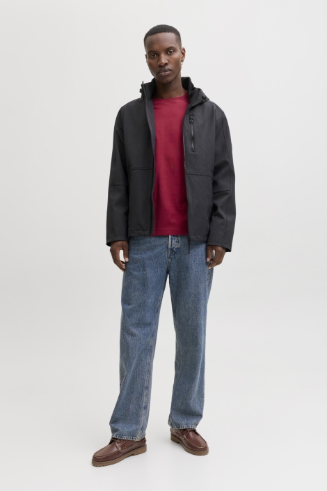 Jack & Jones zwarte heren jas | Model