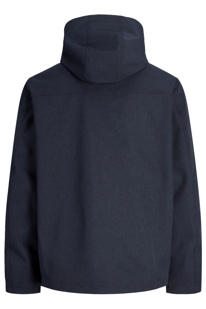 Jack & Jones blauwe heren jas | Achteraanzicht