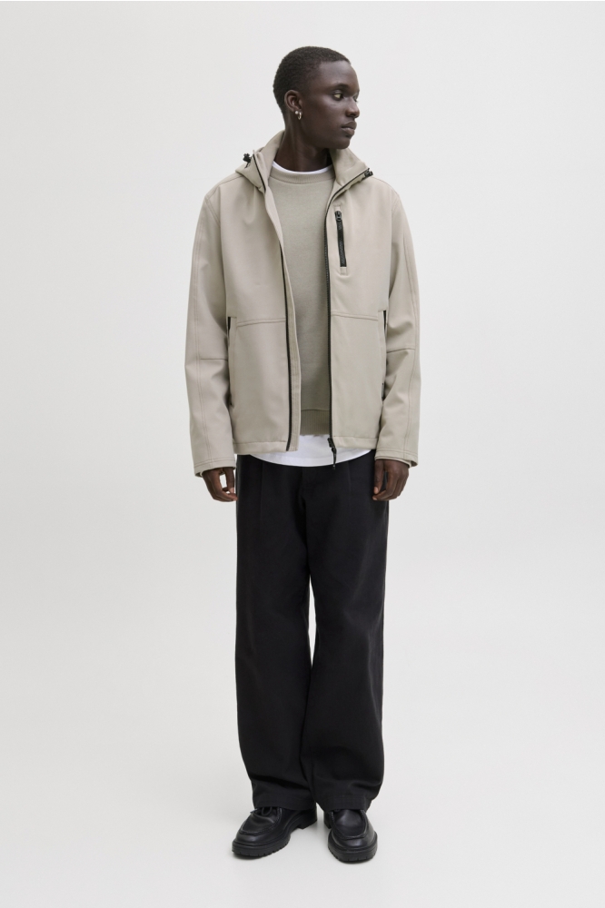 Jack & Jones beige heren jas | Model