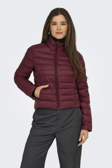 Only Jas ONLTAHIA LW QUILTED JACKET OTW NOOS 15351967 CABERNET