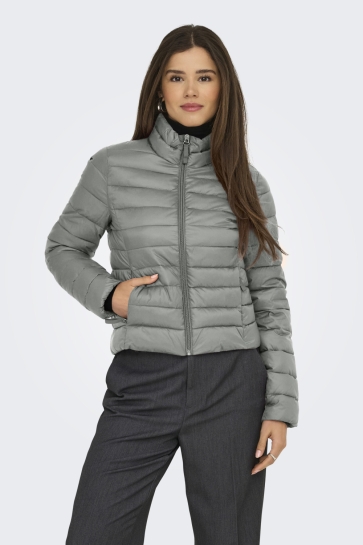 Only ONLTAHIA LW QUILTED JACKET OTW NOOS 15351967 CASTOR GRAY