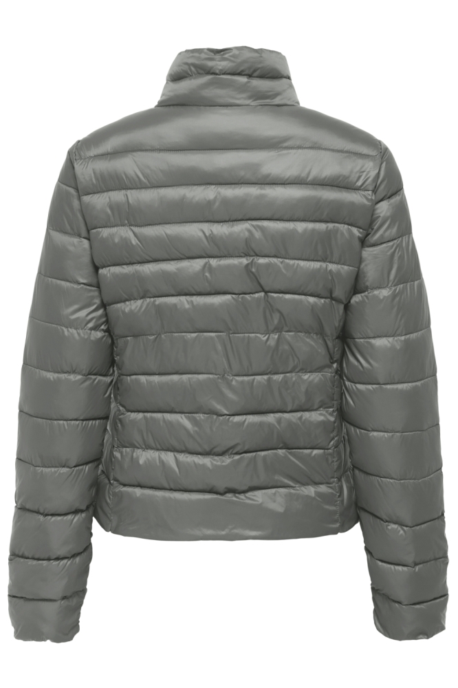 Only groene dames jas | Achteraanzicht