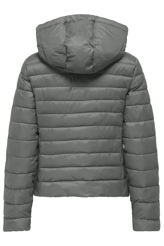 Only groene dames jas | Achteraanzicht