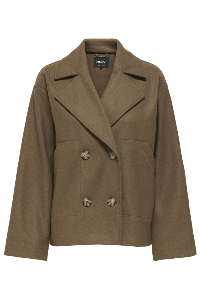 Only camel dames jas | Vooraanzicht