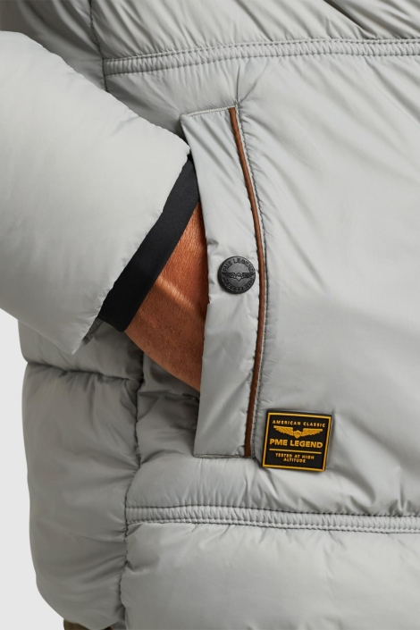 PME legend blauwe heren jas | Close up