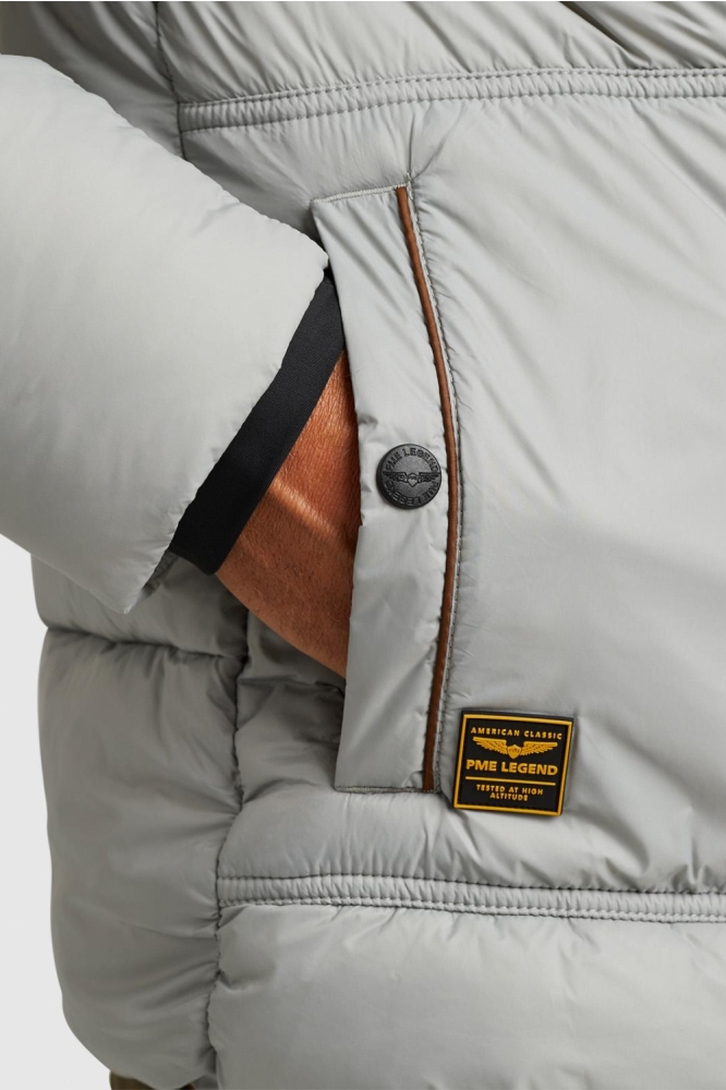 PME legend blauwe heren jas | Close up