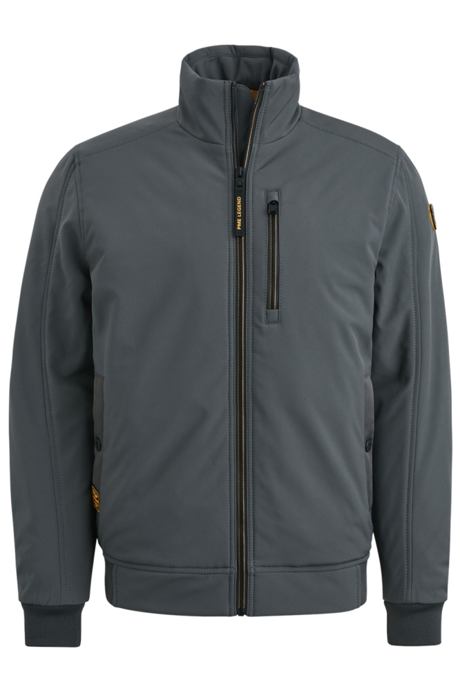 PME legend grijze heren jas | Vooraanzicht