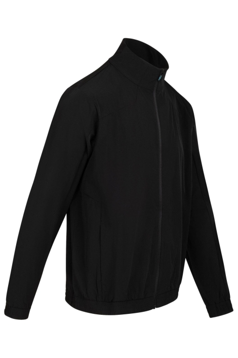 Cruyff zwarte heren sport jas | Zijaanzicht