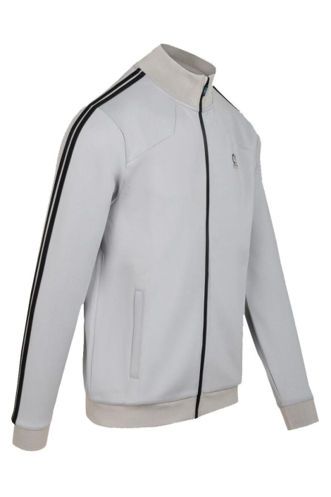 Cruyff grijze heren vest | Zijaanzicht