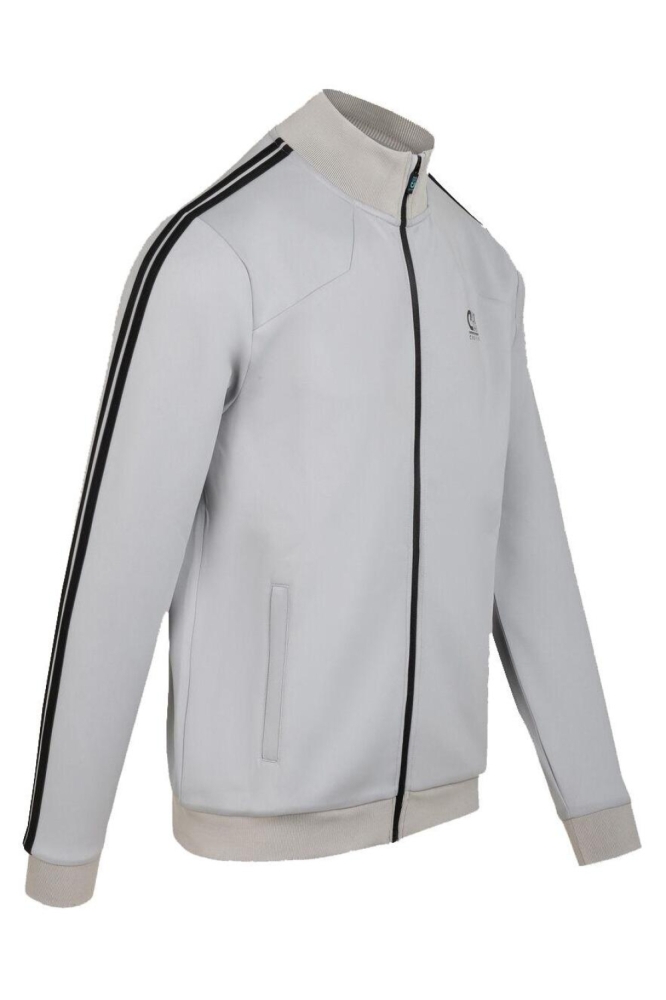 Cruyff grijze heren vest | Zijaanzicht