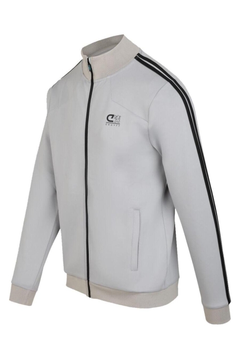 Cruyff grijze heren vest | Zijaanzicht