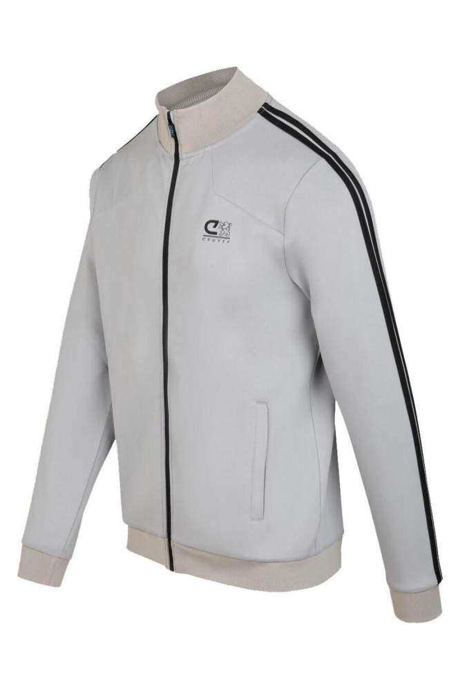 Cruyff grijze heren vest | Zijaanzicht