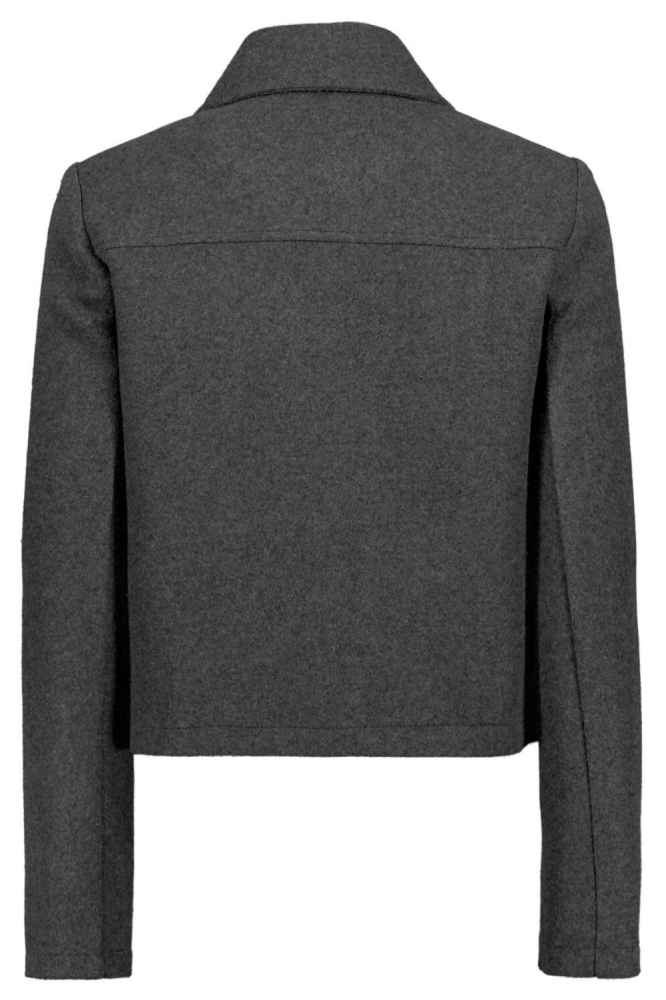 Vero Moda grijze dames jas | Achteraanzicht