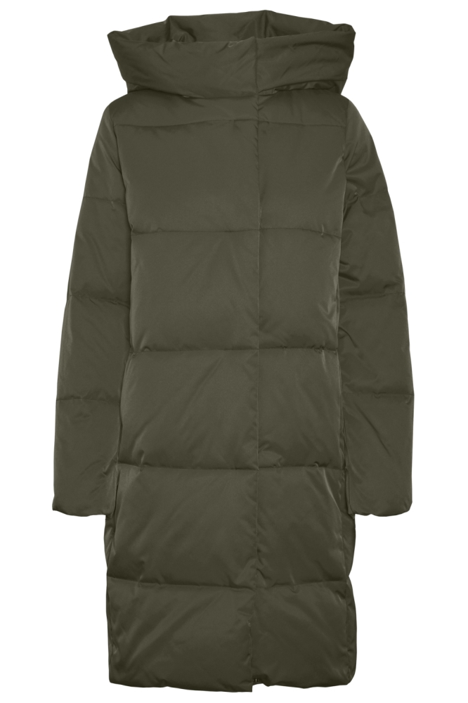 Vero Moda groene dames jas | Vooraanzicht