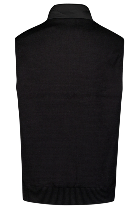 NO-EXCESS zwarte heren jas | Achteraanzicht