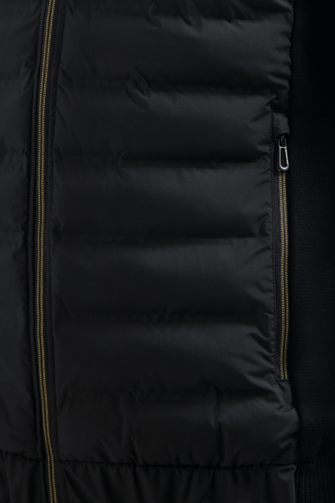 NO-EXCESS zwarte heren jas | Kleurstaal