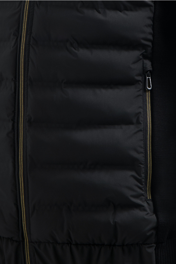 NO-EXCESS zwarte heren jas | Kleurstaal