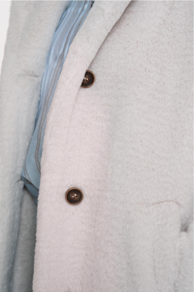 Geisha witte dames jas | Kleurstaal