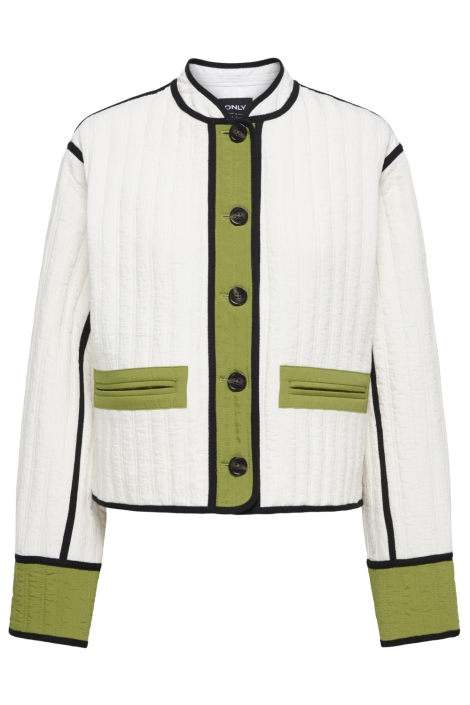 Only witte dames vest | Vooraanzicht