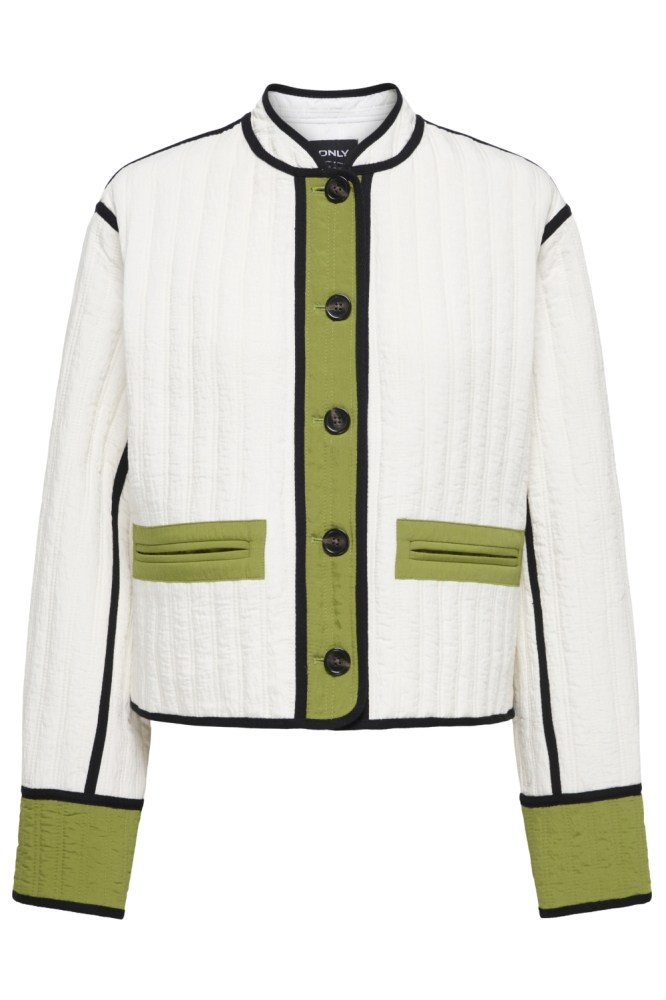 Only witte dames vest | Vooraanzicht