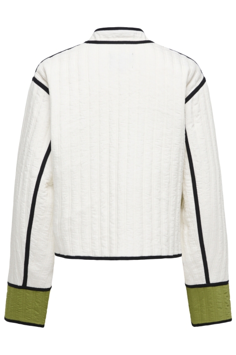 Only witte dames vest | Achteraanzicht