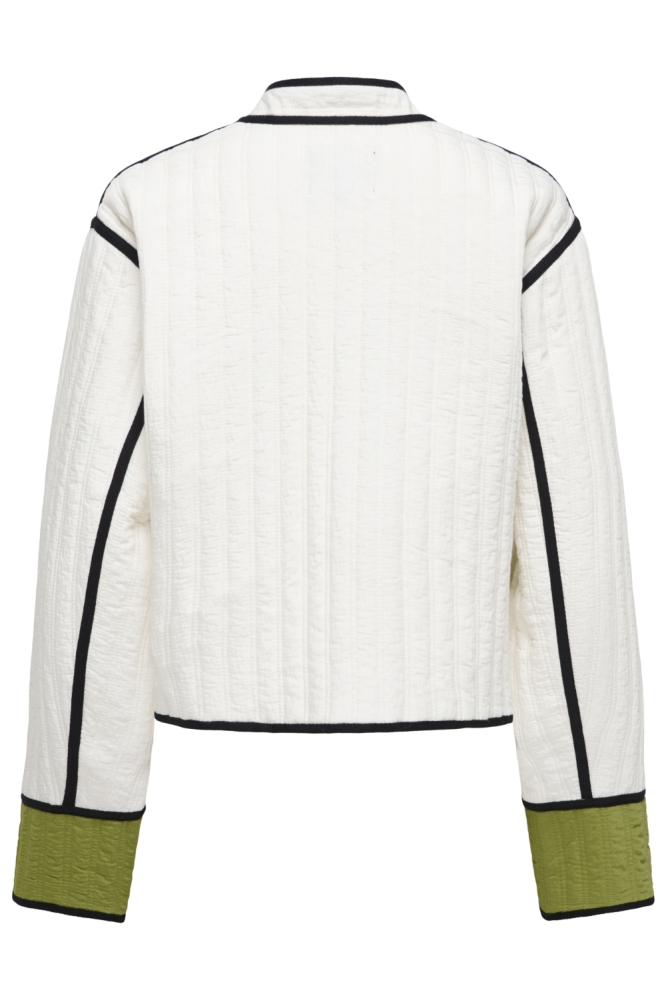 Only witte dames vest | Achteraanzicht