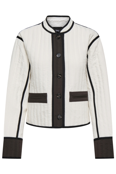 Only witte dames vest | Vooraanzicht