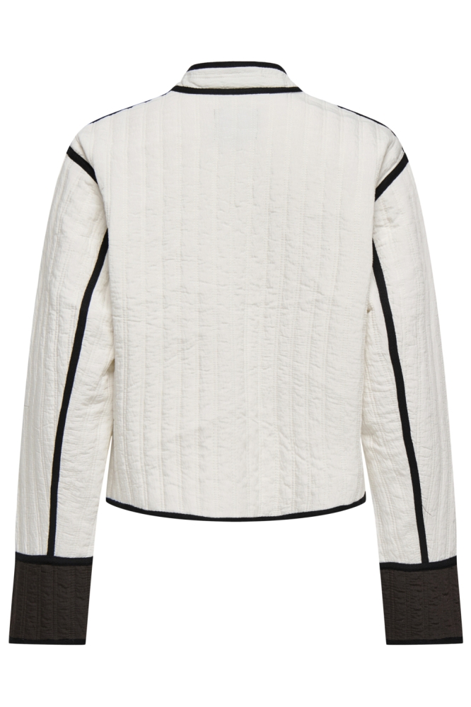 Only witte dames vest | Achteraanzicht