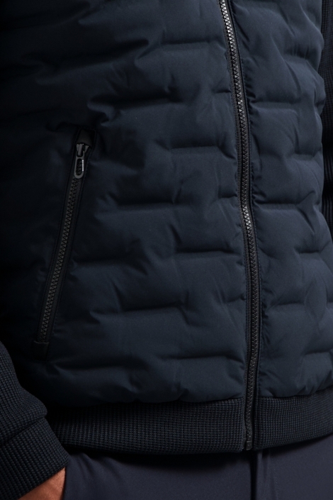 NO-EXCESS blauwe heren jas | Kleurstaal